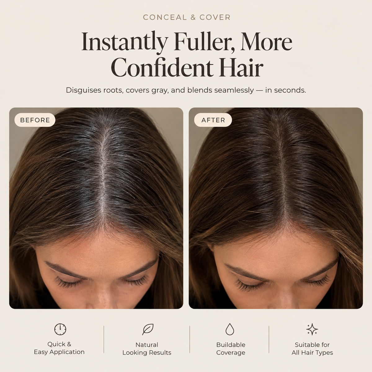 VELDAY® dab & go hair concealer - Buy 1 Get 1 FREE